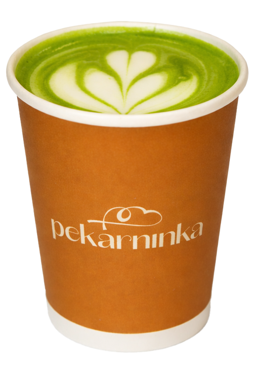 Teplé Matcha Latte
